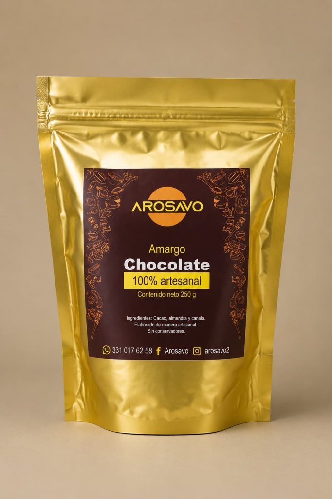 chocolate amargo squoo